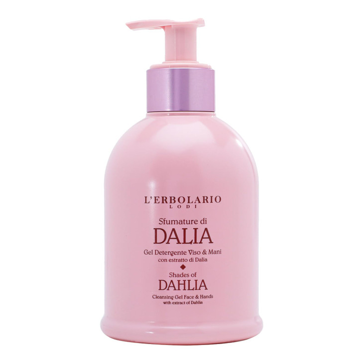 LErbolario Shades Of Dahlia Cleansing Gel Softens Moisturizes And Protects Skin With Exotic And Sensual Formula Of Dahli