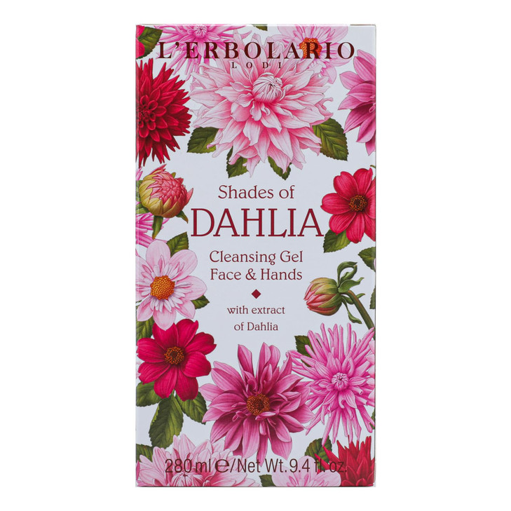 LErbolario Shades Of Dahlia Cleansing Gel Softens Moisturizes And Protects Skin With Exotic And Sensual Formula Of Dahli