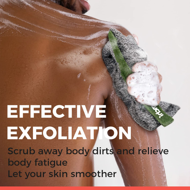 ZOMCHI 2 Pieces Different Roughness Soap Pouch and Soap Saver Pocket for Use in Shower Body Scrubber Shower Sponge Premi