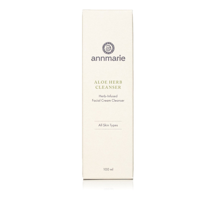 annmarie Skin Care Aloe Herb Facial Cleanser Gentle pHBalanced Cleanser with Aloe Vera Coconut Oil Calendula Suitable fo