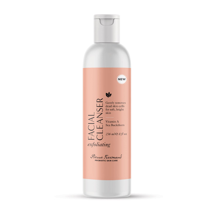 Pierre Freemans ProBiotic Exfoliating Facial Cleanser with Vitamin A and Sea Buckthorn 8 oz
