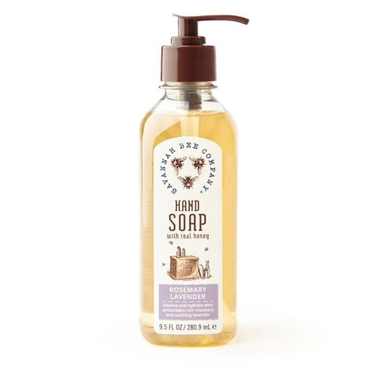 Savannah Bee Company Liquid Hand Soap Natural Hand Soap with Essential Oils