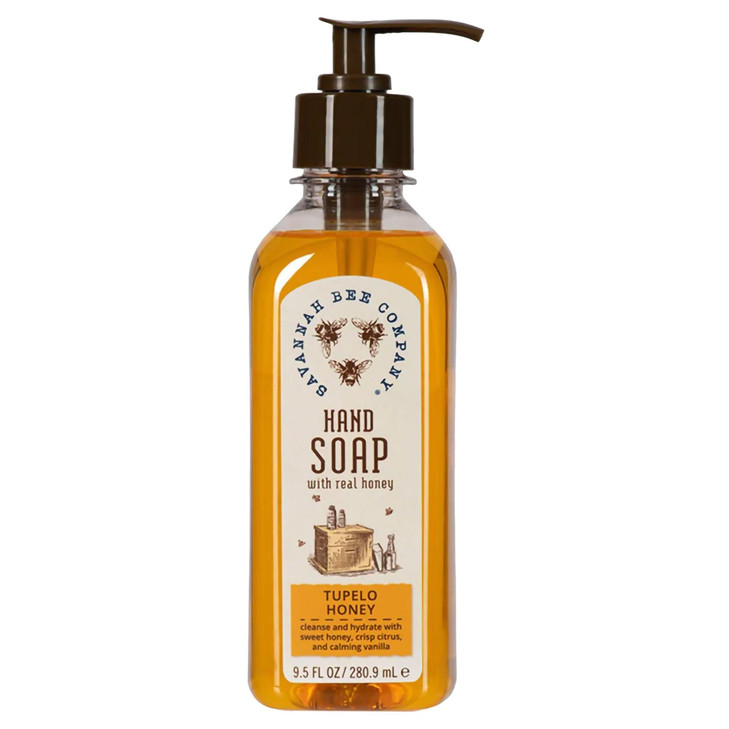 Savannah Bee Company Liquid Hand Soap Natural Hand Soap with Essential Oils