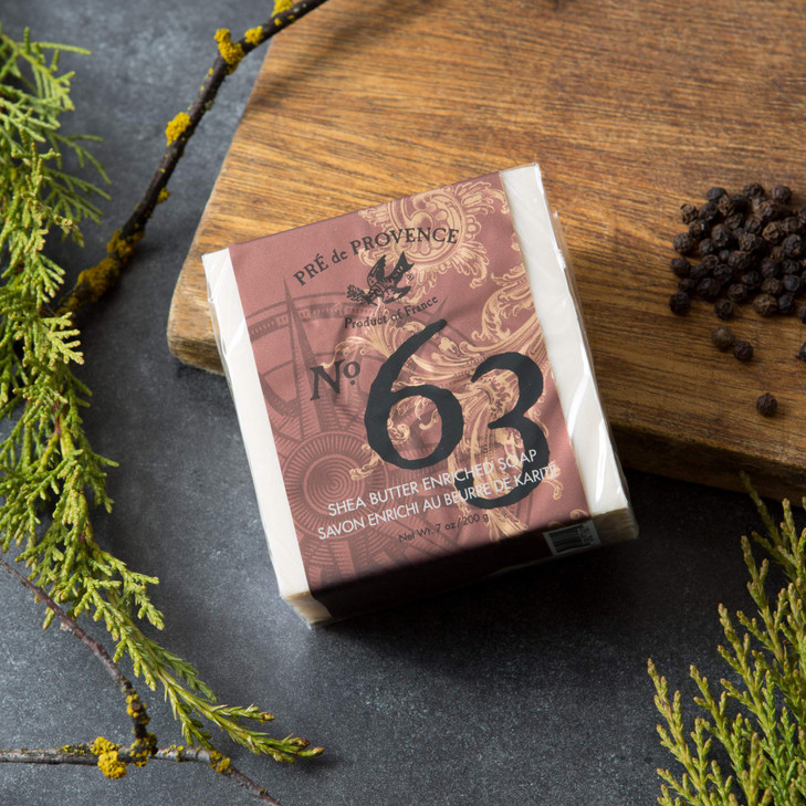 Pre de Provence No63 Mens Collection Soap Cube