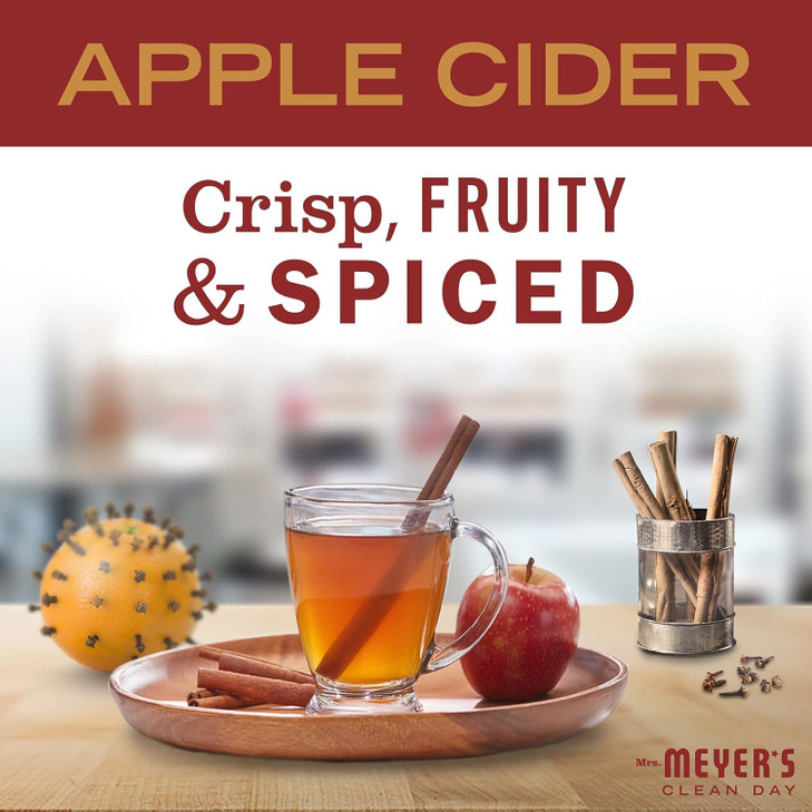 MRS MEYERS CLEAN DAY Hand Soap Apple Cider Made with Essential Oils 125 oz Pack of 3