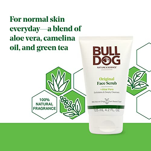 Bulldog Mens Skincare and Grooming Original Face Scrub 42 Fluid Ounce