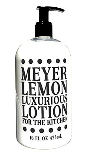 Greenwich Bay Trading Company Kitchen Collection Bundle Meyer Lemon 16 Ounce Shea Butter Lotion 16 Ounce Hand Soap
