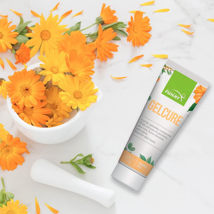 FULL OF NATURE FUNAT Calendula Aloe Vera Skin Repair Body and Face Lotion Moisturising Cream Therapy Treatment Reparador