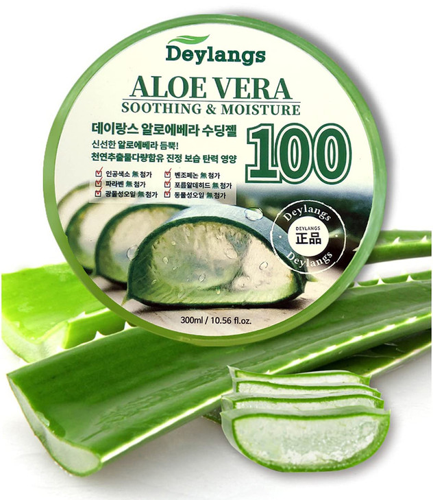 SELY Korean Cosmetics Soothing Moisture Aloe Vera Gel 300ml 106oz
