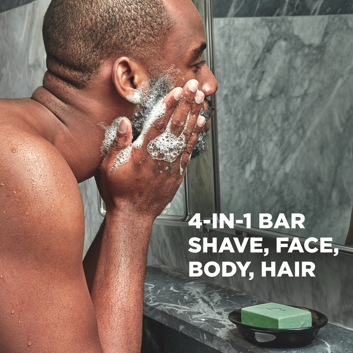 DOVE MEN CARE PlantPowered Natural Essential Oil Bar Soap Reinvigorating Lime Avocado Oil to Clean and Hydrate Mens Skin