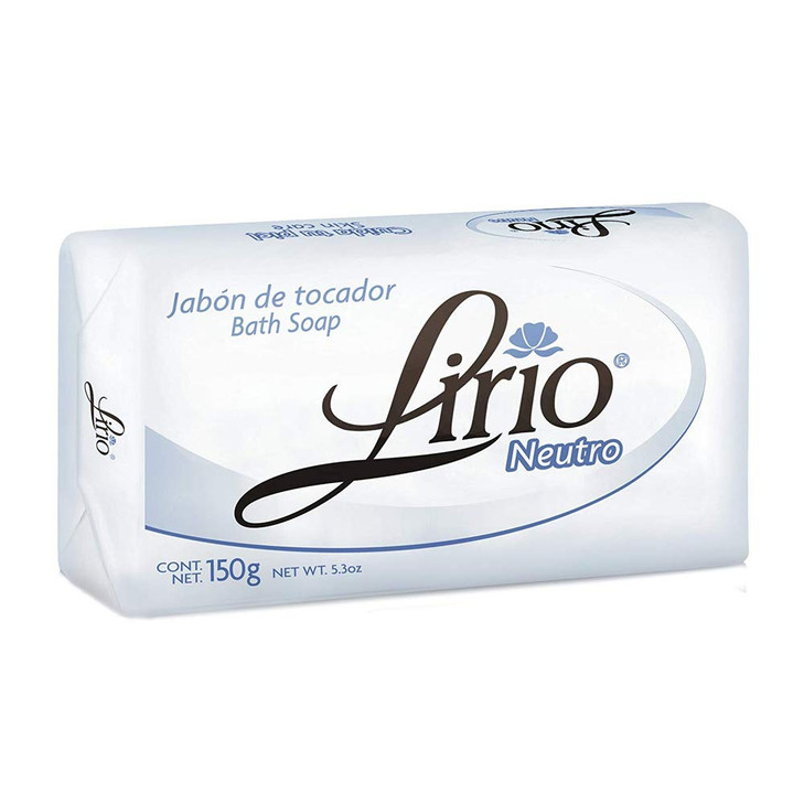 Jabon Neutro Neutral Soap Lirio for Facial Use with Crema la Milagrosa and Tia Mana Pack of 1
