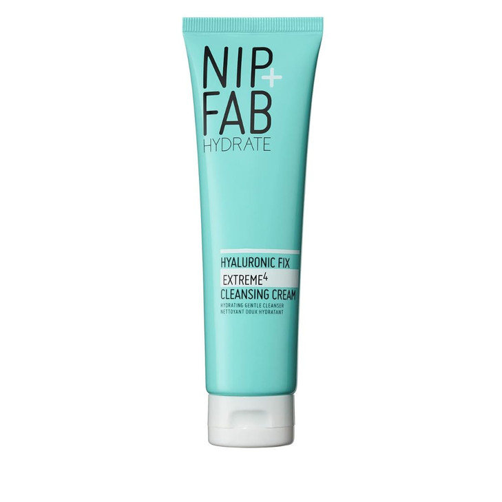 Nip Fab Hyaluronic Acid Fix Extreme 4 Cleansing Cream Gentle Cleanser Face Wash AntiAging and Hydrating for DrySensitive