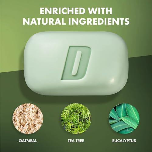 Defense Acne Care Bar Soap 42oz contains 2 Salicylic Acid Tea Tree Eucalyptus Essential Oils Oatmeal