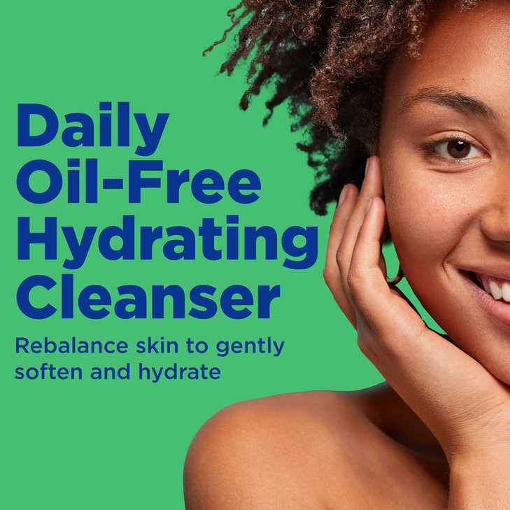 Differin Facial Cleanser Daily Oil Free Hydrating Face Wash by the makers of Differin Gel Gentle Skin Care for Acne Pron
