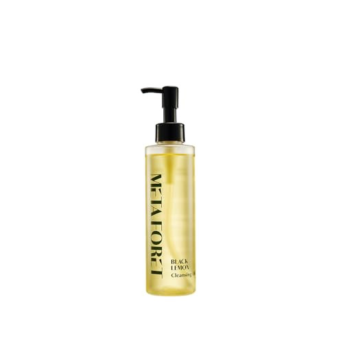 METAFORET Black Lemon Cleansing Oil 200ml676floz Makeup Sunscreen Remover Face Cleanser Sebum Control Deep Cleansing