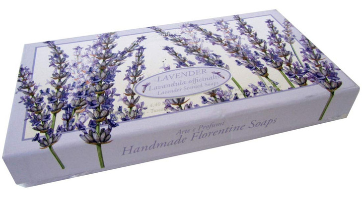Saponificio Artigianale Fiorentino Soap Lavanda Lavender Bath Soap 3 x 440 oz