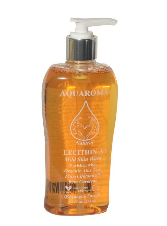 AQUAROMA HEALTH BEAUTY LecithinA Mild Skin Wash Face Hands Body and Shaving
