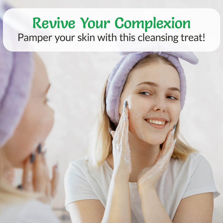 Facial Wash Gel Cleanser Dead Cells Pores Make Up Remover Face Wash for Oily Dry Sensitive Skin Gentle and Non Drying Fa
