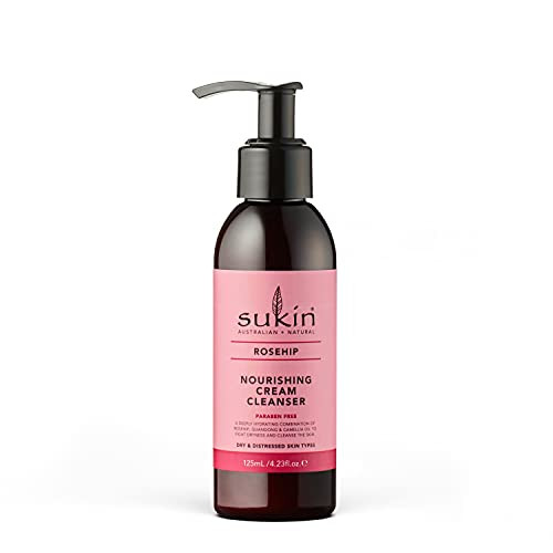 SUKIN NATURALS Rosehip Facial Cream Cleanser 125ML