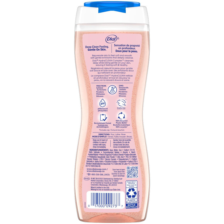 Dial Enriching Body Wash Himalayan Salt 16 oz Pack of 4
