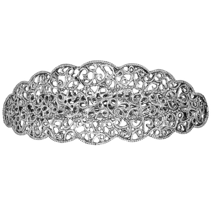 Vintage Metal Hair Barrettes, Retro French Flower Metal Hair clips Clasp, Decorative Hair Clip Barrette, Geometric Hair Pins Hair Accessories for Wom online at globaldelivered