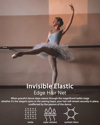 Smilco Hair Net 150 Pcs, 20 Inches Hair Nets Elasticity Invisible Elastic Mesh for Food Service, Ballet Bun, Sleeping, Women and Wig online at globaldelivered