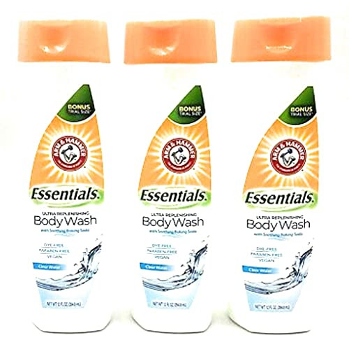 Arm Hammer Clear Water Ultra Moisturizing Body Wash Pack of 3s