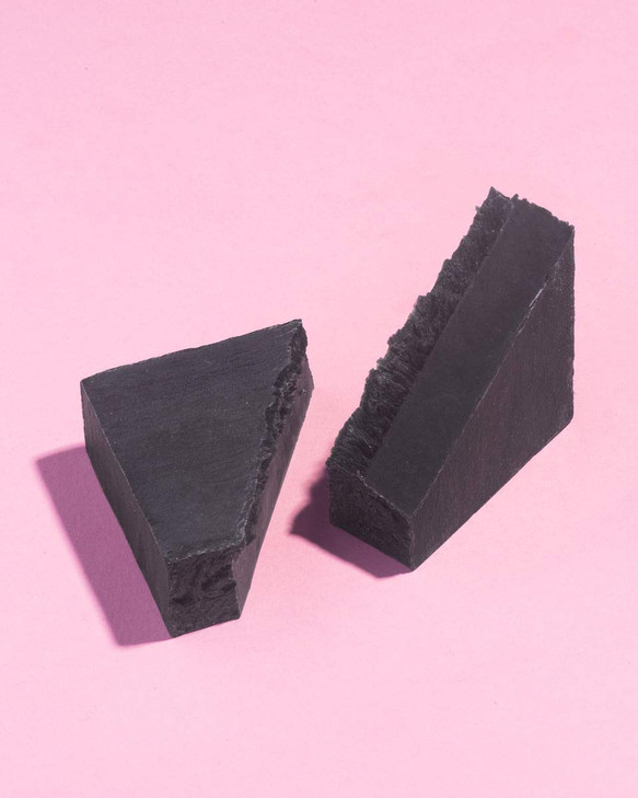 Earth Harbor COCONUT CHARCOAL Purifying Facial Soap 100 Botanical ZeroWaste No Synthetics Activated Charcoal Spirulina