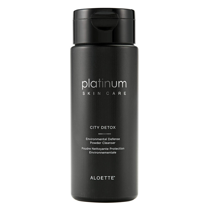 Aloette City Detox Environmental Defense Powder Cleanser Charcoal Infused Powder Cleanser Sulfate Cruelty Free 17 Fl Oz