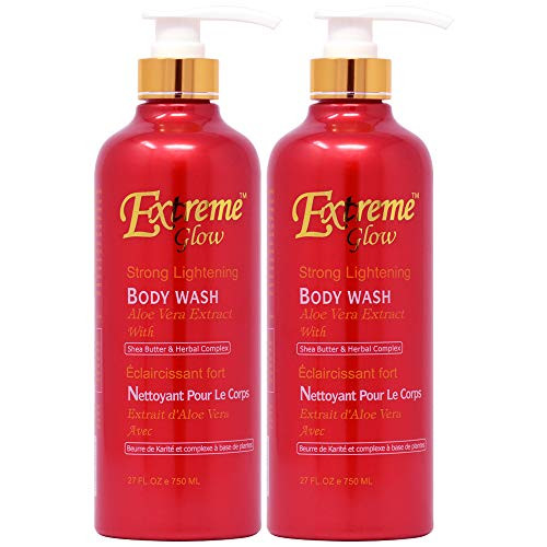 Extreme Glow Strong Lightening Body Wash 27oz Pack of 2