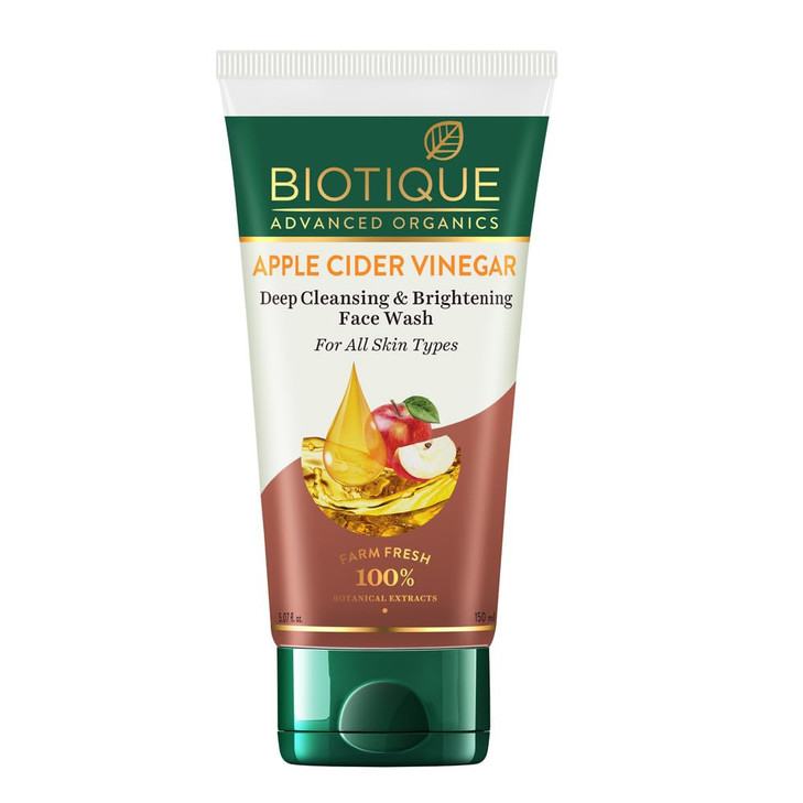 Biotique Apple Cider Vinegar Deep Cleansing Face Wash 150 ml
