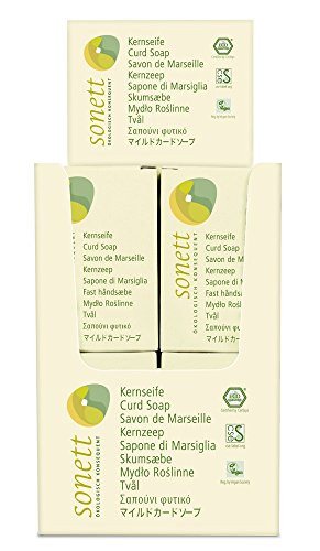 Sonett Organic Curd Soap 35 oz Bar 100 Natural Organic Ingredients