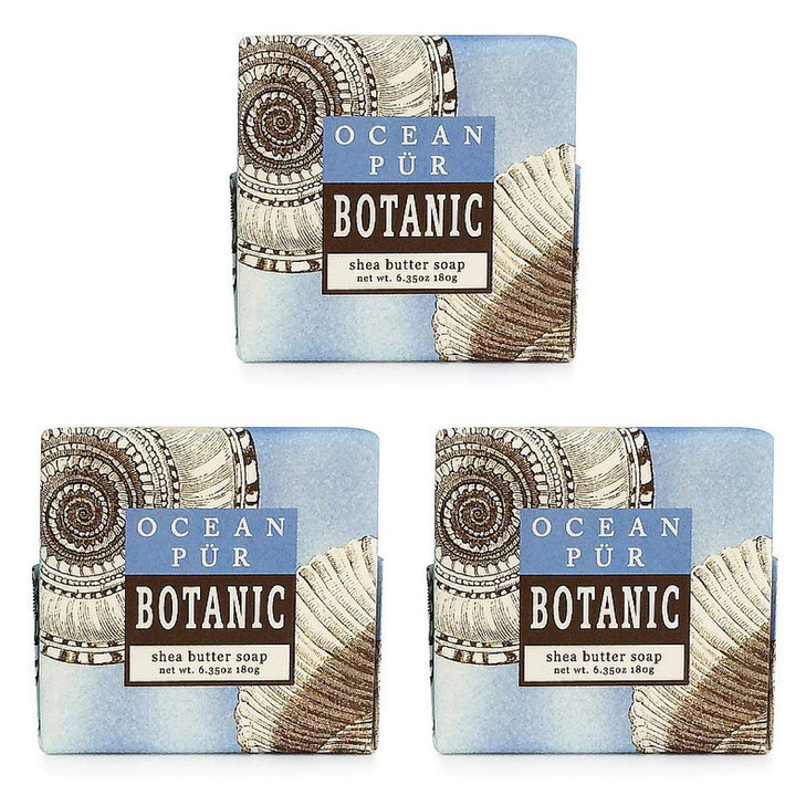 Greenwich Bay Cleansing Spa Soap Shea Butter and Cocoa Butter Blended with Loofah and Apricot Seed No Parabens No Sulfat
