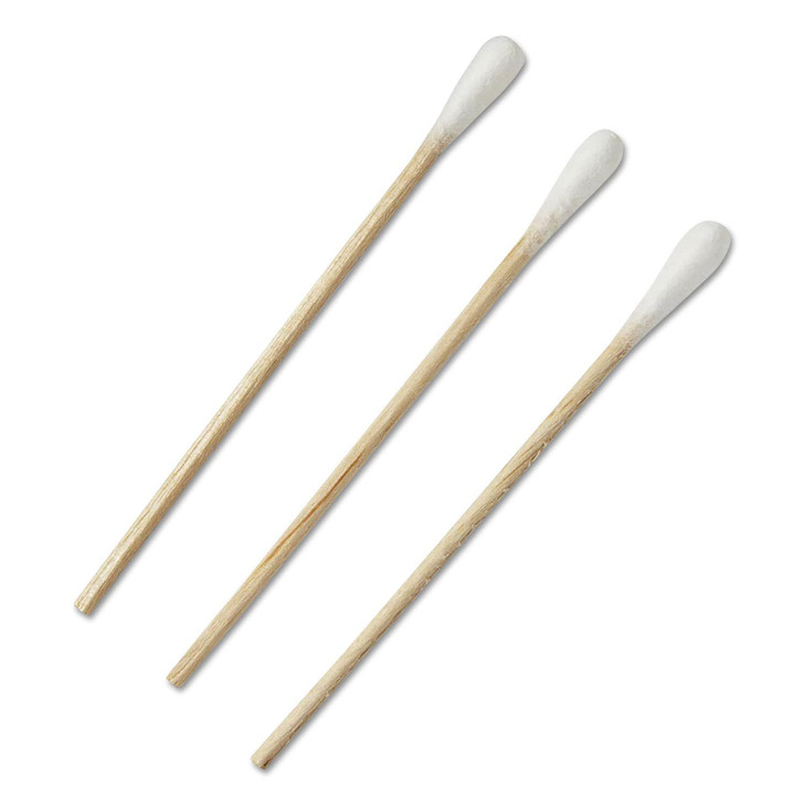 Medline CottonTipped Wood Applicator NonSterile 3 Inches Pack of 100