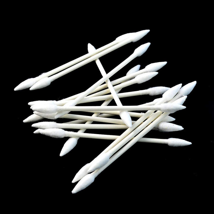 800 Pieces Cotton Swabs Double Precision Tips with Paper Stick 4 Packs 200 Pieces 1 Pack DoublePointed Shape