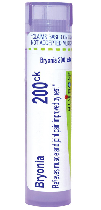 Boiron Bryonia 200Ck Homeopathic Medicine for Muscle & Joint Pain - 80 Pellets online at globaldelivered