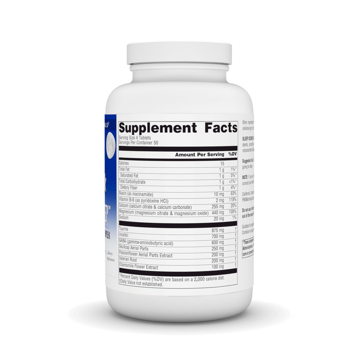Source Naturals NutraSleep MelatoninFree MultiNutrient Herb Complex Vegetarian Formula for Relaxation Support 200 Tablet