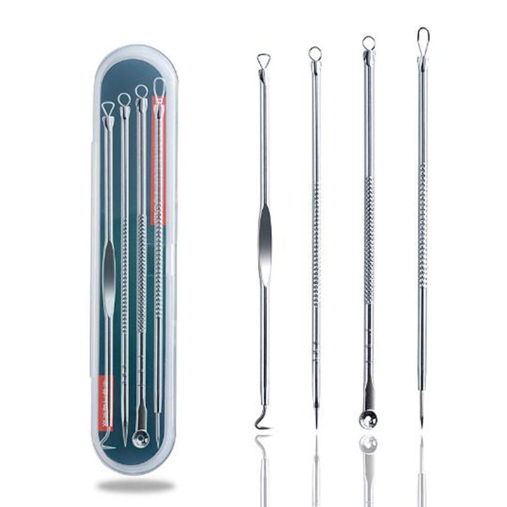 ZTRHYOO Blackhead Remover Pimple Comedone Extractor Tool Best Acne Removal Kit Treatment for Blemish Whitehead Popping Z