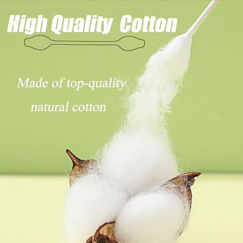 160pcs Safety Cotton Swabs with Large Tips for Newborn BabiesInfants Kids Children