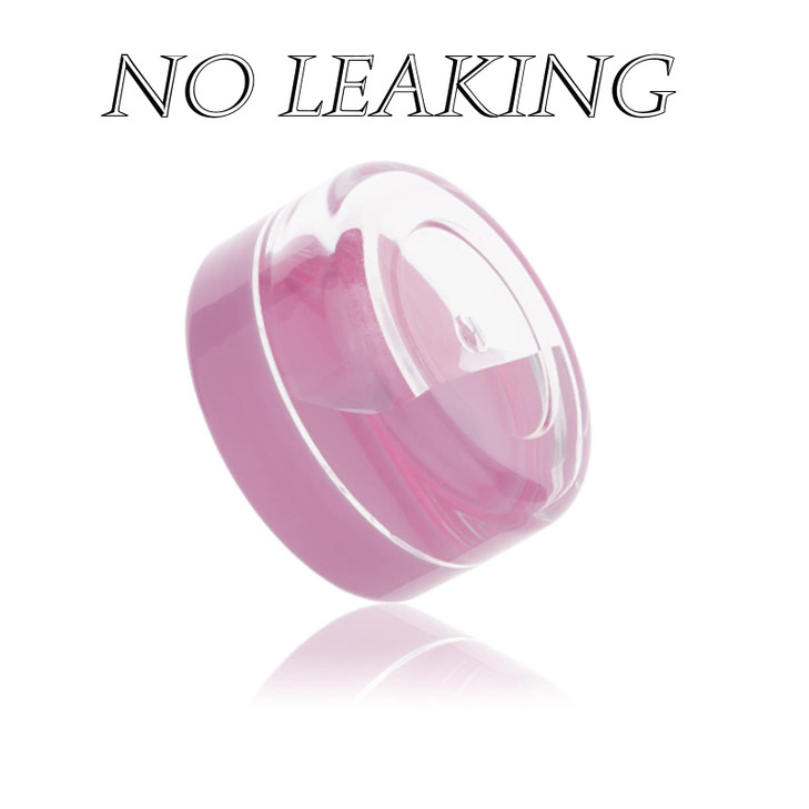 ZEJIA 3 Gram Sample Containers with Lids 25 Count Tiny Sample Jars 3ML Makeup Cosmetic Containers for Lip Balms Lotion P