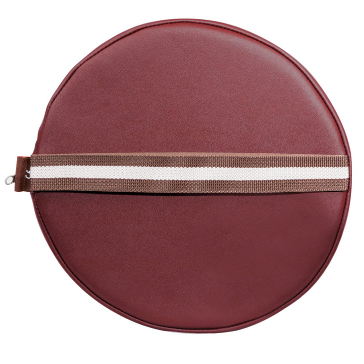 Master Massage 9 Full Round Bolster Burgundy 1count