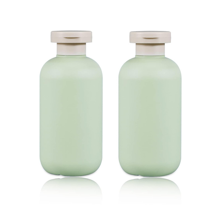 UMETASS 68oz Squeeze Bottles with Flip Cap Refillable Plastic Travel Bottles for Creams Lotion Shampoo Conditioner 2 Pcs