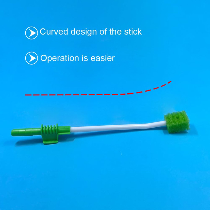 MUNKCARE Disposable Home Care Suction Sponge Swabs Suction Swab Suction SputumBox of 20