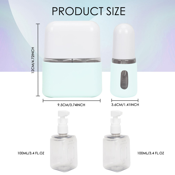 Songaa Travel Bottles For Toiletries Travel Shampoo And Conditioner Bottles For Toiletries 2 In 1 Toiletry Bottle Travel