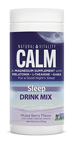 Natural Vitality Natural Calm Specifics CALMFUL SLEEP Mixed Berry Flavor 6 ounces