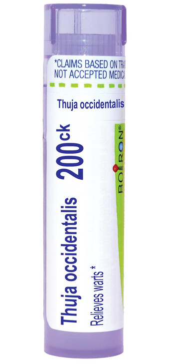 Boiron Thuja Occidentalis 200Ck Homeopathic Medicine for Warts - 80 Pellets online at globaldelivered