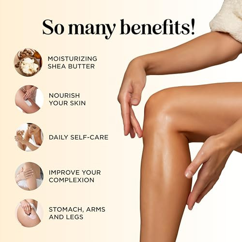 Concealing Caffeine Cream for Cellulite Reduction Ultra Moisturizing Cellulite Cream for Thighs Butt and Belly with Rich