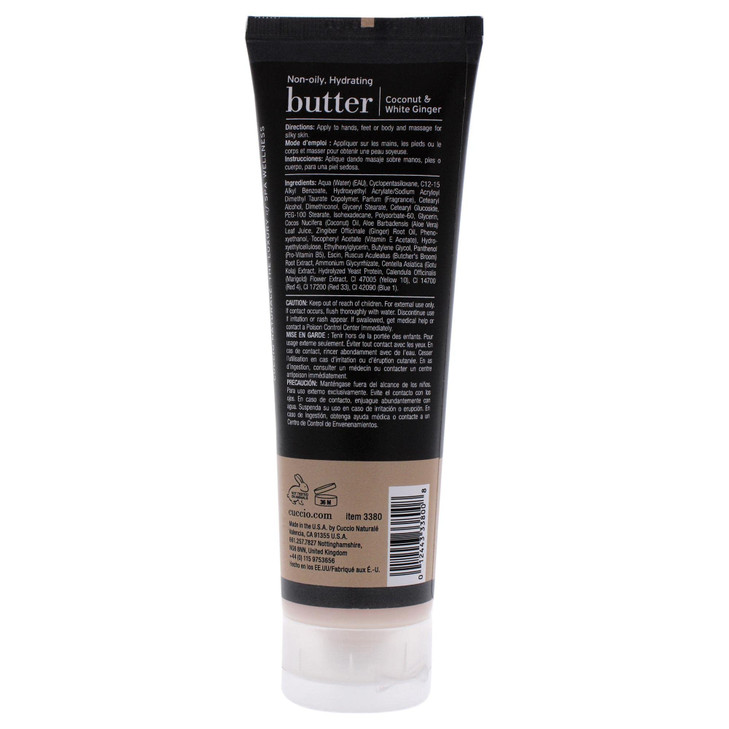 Cuccio Naturale Butter Blends UltraMoisturizing Renewing Smoothing Scented Body Cream Deep Hydration For Dry Skin Repair