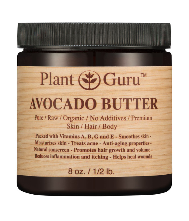 Avocado Body Butter 8 oz 100 Pure Raw Fresh Natural Cold Pressed Skin Hair Nail Moisturizer DIY Creams Balms Lotions Soa