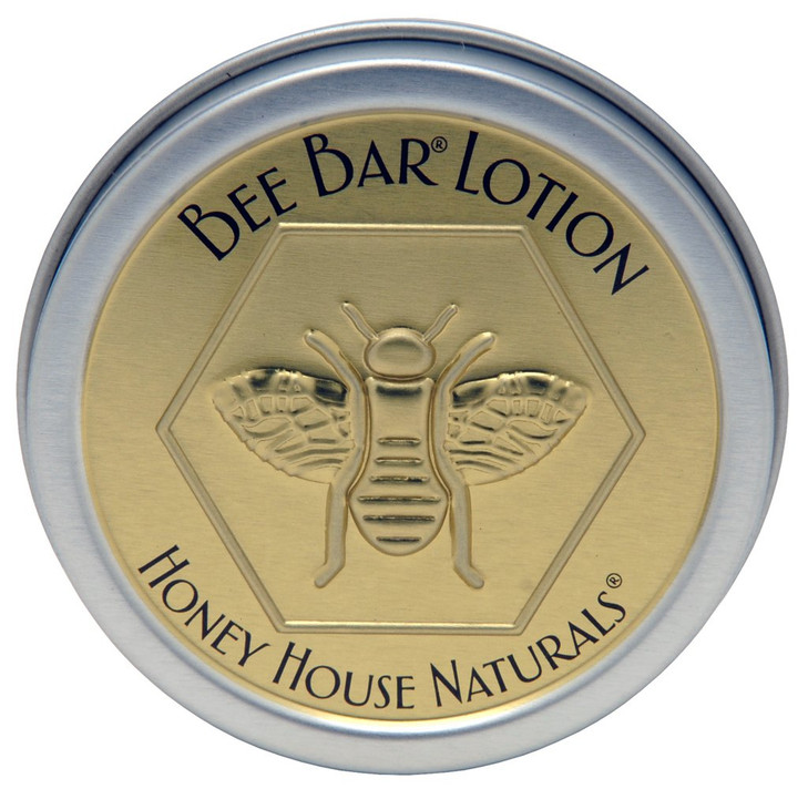 Honey House Naturals Small Bee Bar Lotion Vanilla 06 Ounce